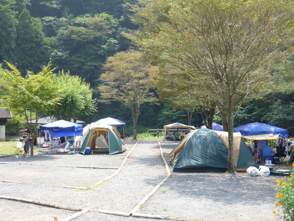黒川キャンプ場キャプサイト